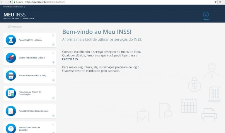 Meu INSS - Passo a passo de como utilizar este serviço da previdencia ...